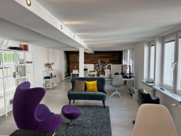 Ruhiges Loft-Büro im Hinterhaus mitten in der Stadt, eigener Eingang, 65185 Wiesbaden, Bürofläche