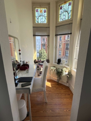 Schöne 3,5-Zimmer-Altbauwohnung mit Balkon, nähe Dürerplatz, 65195 Wiesbaden, Etagenwohnung